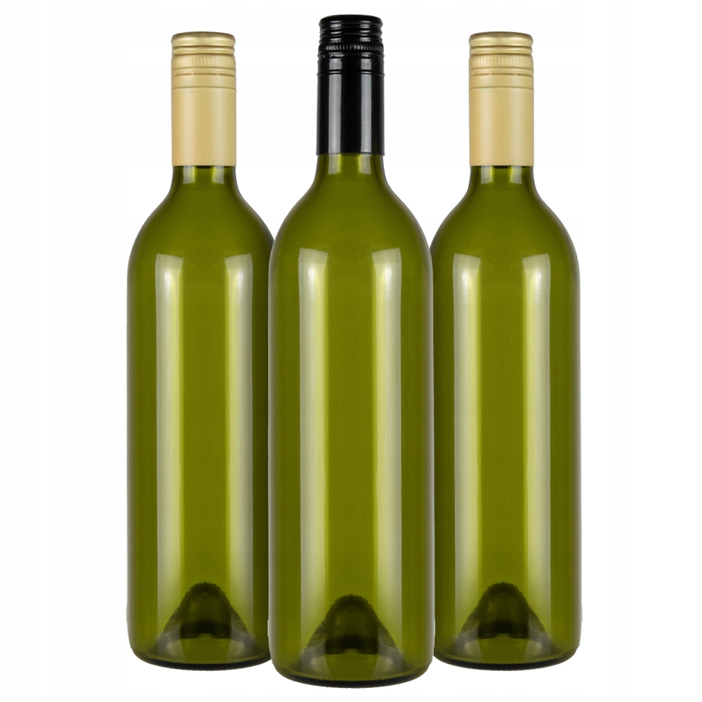 10X Butelki OLIWKA DO WINA 750ml z zakrętką – Idealne opakowanie na wino