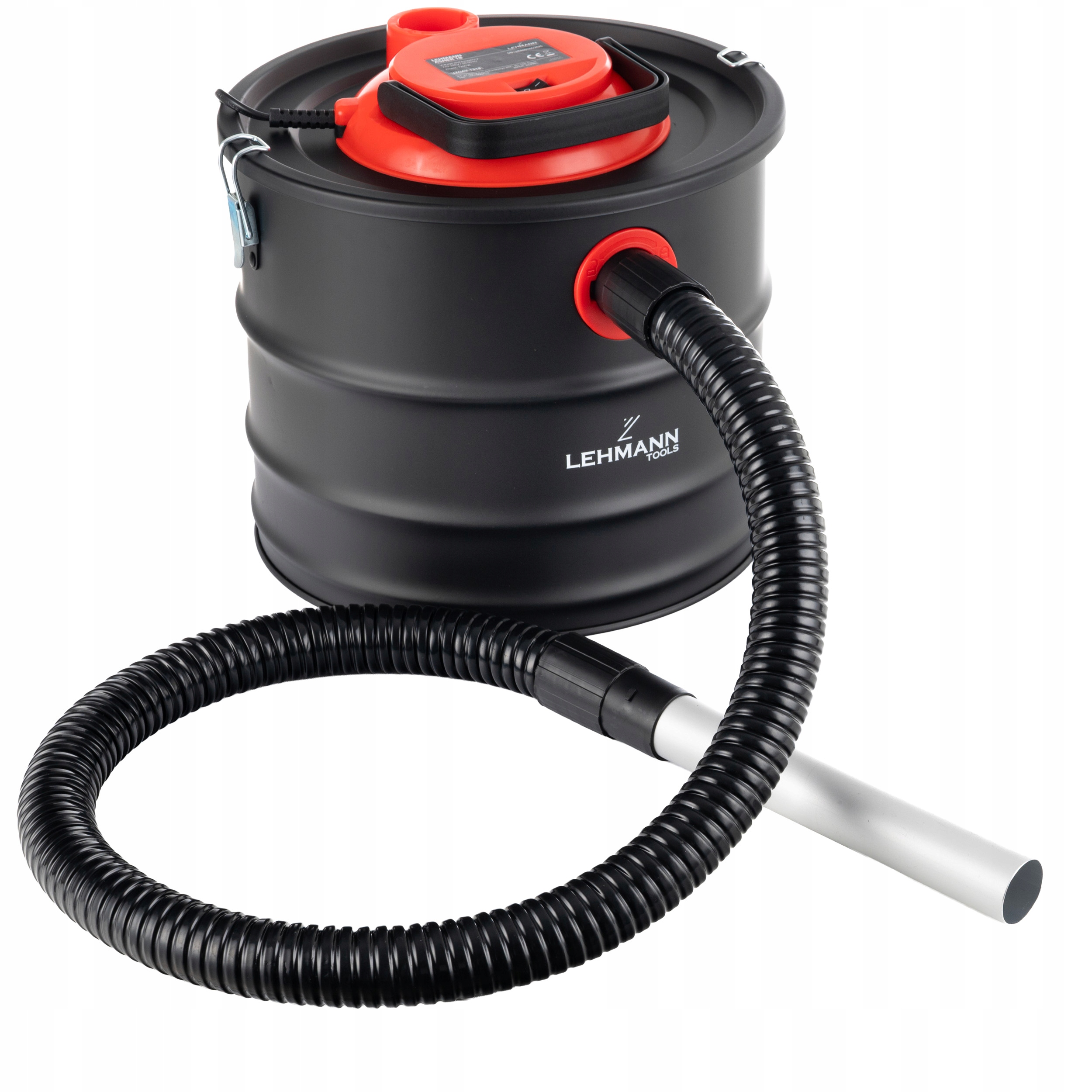 Odkurzacz przemysłowy Lehmann do popiołu kominkowy 1200W HEPA 18L 1200 W Napięcie zasilania 230 V