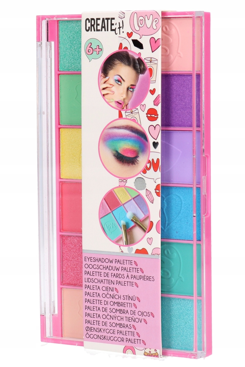 Paleta cieni do powiek Create it! – Kolorowe możliwości dla każdego