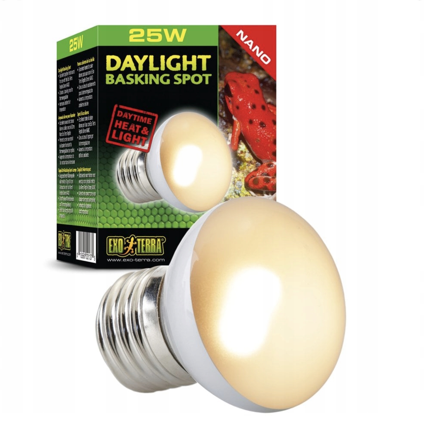 Żarówka Daylight Basking Spot NANO 25 W – Idealne oświetlenie dla terrariów