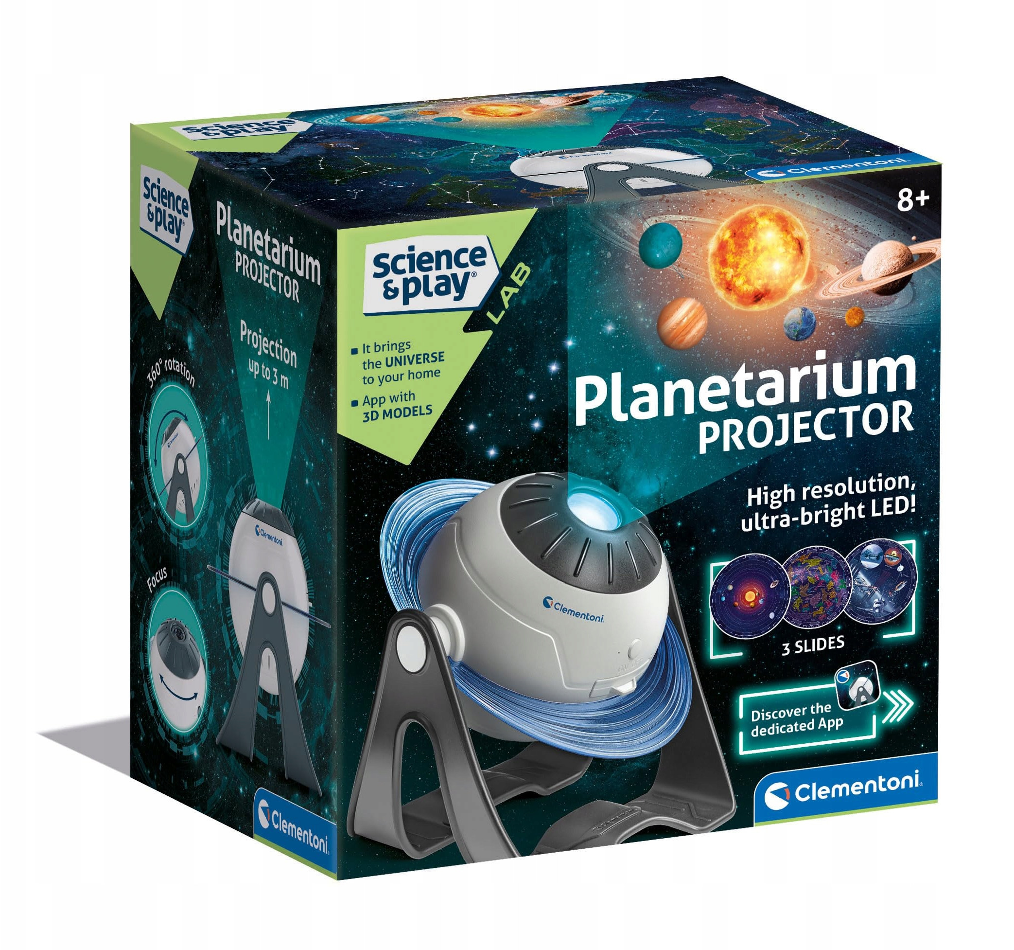 Clementoni Science & Play 75098 – Projektor Astronomiczny dla Dzieci
