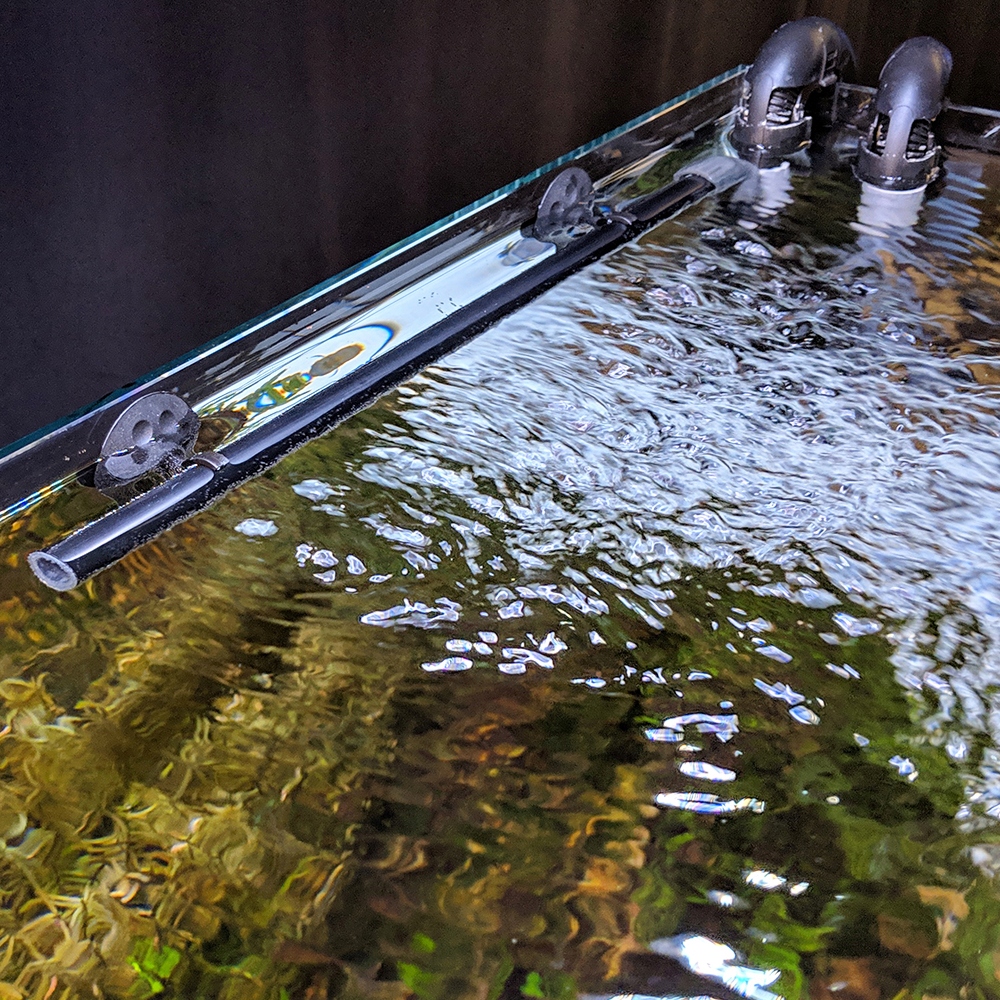 Równomierne rozprowadzenie wody w zbiorniku