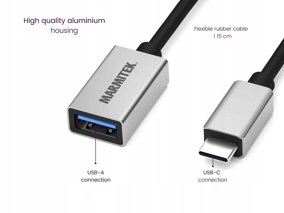 Krótki kabel o długości 0,15 m – idealny do mobilnych zastosowań