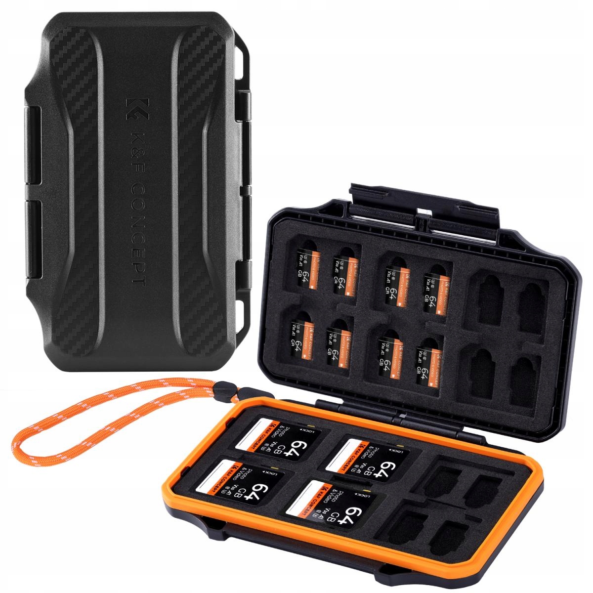 Futerał Hard Case Etui Pudełko Na Karty 36x - Bezpieczne przechowywanie kart pamięci