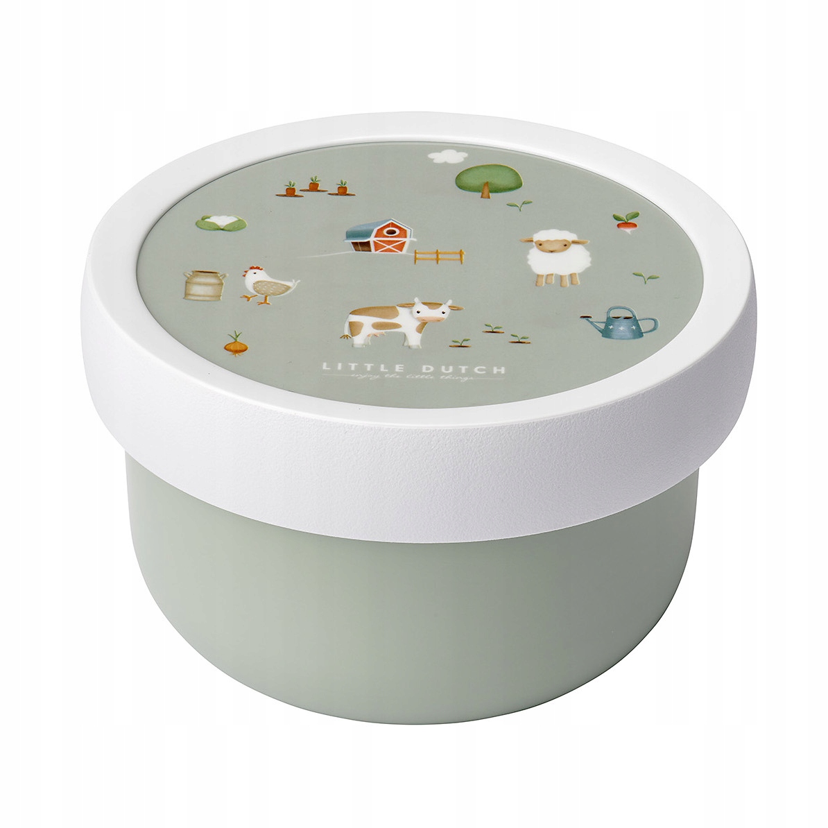 Pudełko na owoce Campus 300 ml Little Farm – Idealne dla zdrowych przekąsek