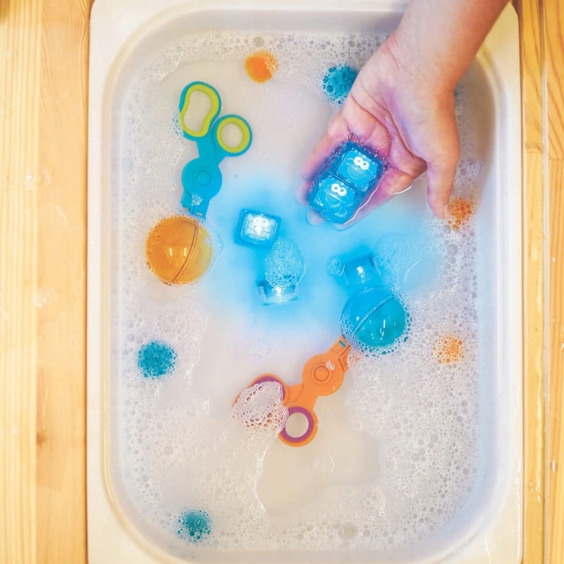 Sensoryczne doświadczenie podczas kąpieli