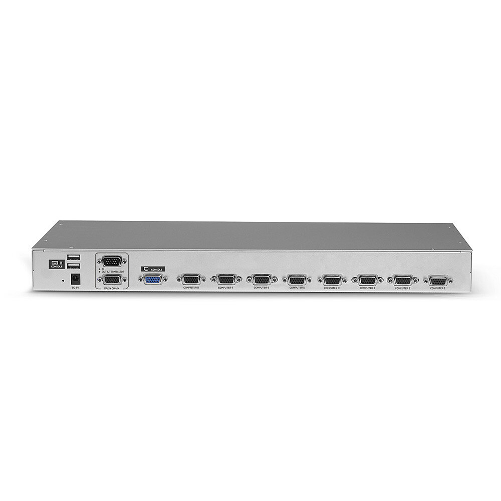 Funkcjonalność złącz: VGA, USB i PS/2