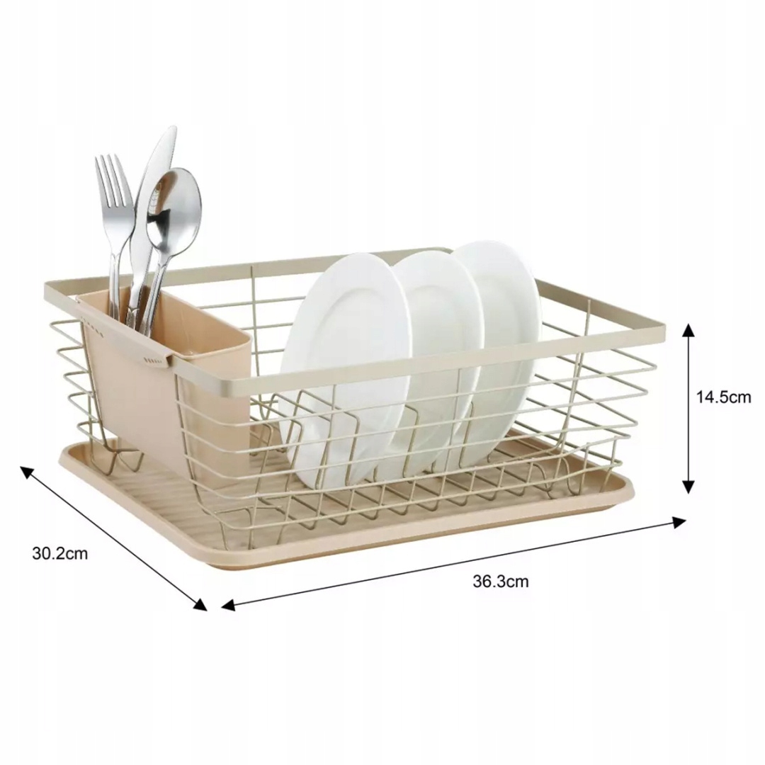 Suszarka ociekacz do naczyń Kinghoff KH-1838 – Wygodne rozwiązanie dla każdej kuchni