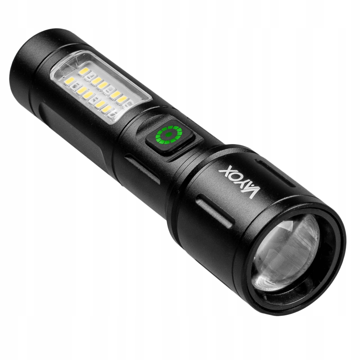 Latarka akumulatorowa taktyczna 260lm 5W LED + SMD VA0181 VAYOX – Niezawodne źródło światła