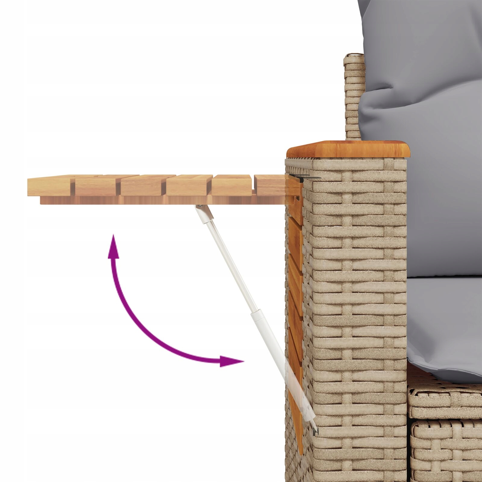 Łatwy montaż – Szybkie złożenie i gotowość do relaksu