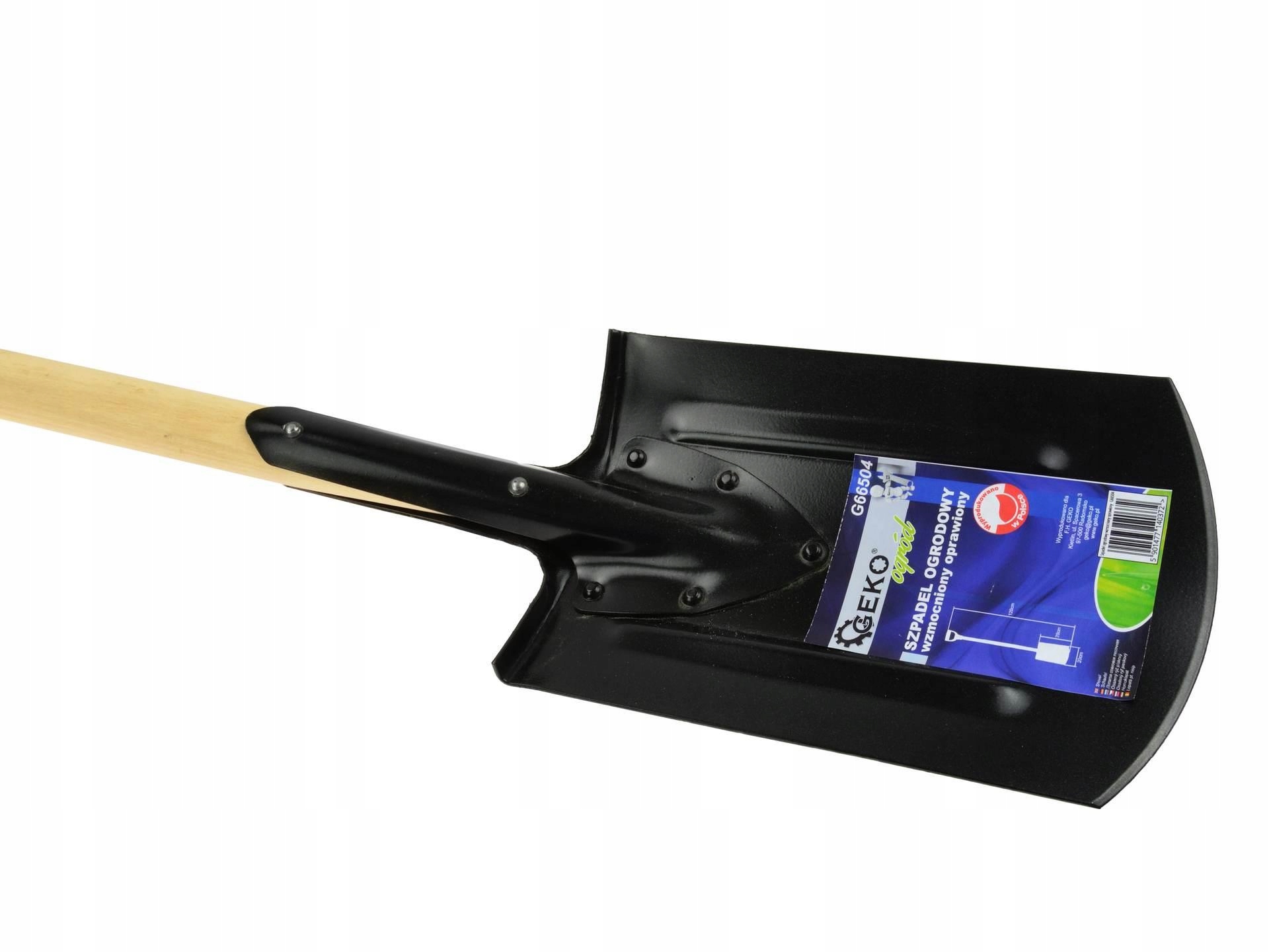 Ergonomiczny kształt – Ułatwienie w kopaniu i przenoszeniu ziemi