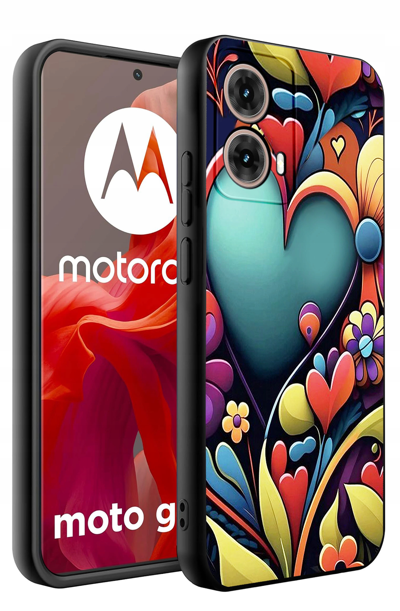 Etui do Motorola Moto G85 5G WZORY SILIKONOWE MATT CASE – Ochrona i styl w jednym