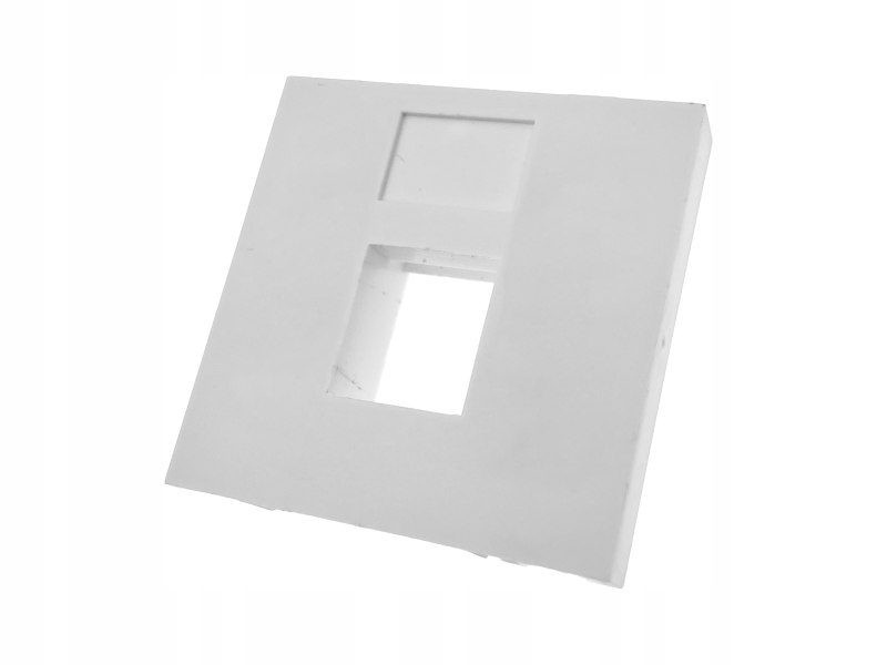 Adapter 45x45 1xRJ45 (płaski) ALANTEC – Idealne rozwiązanie do aranżacji gniazd