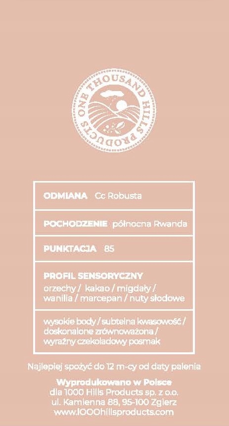 Profil smakowy: Delikatna słodycz i nuty orzechowe