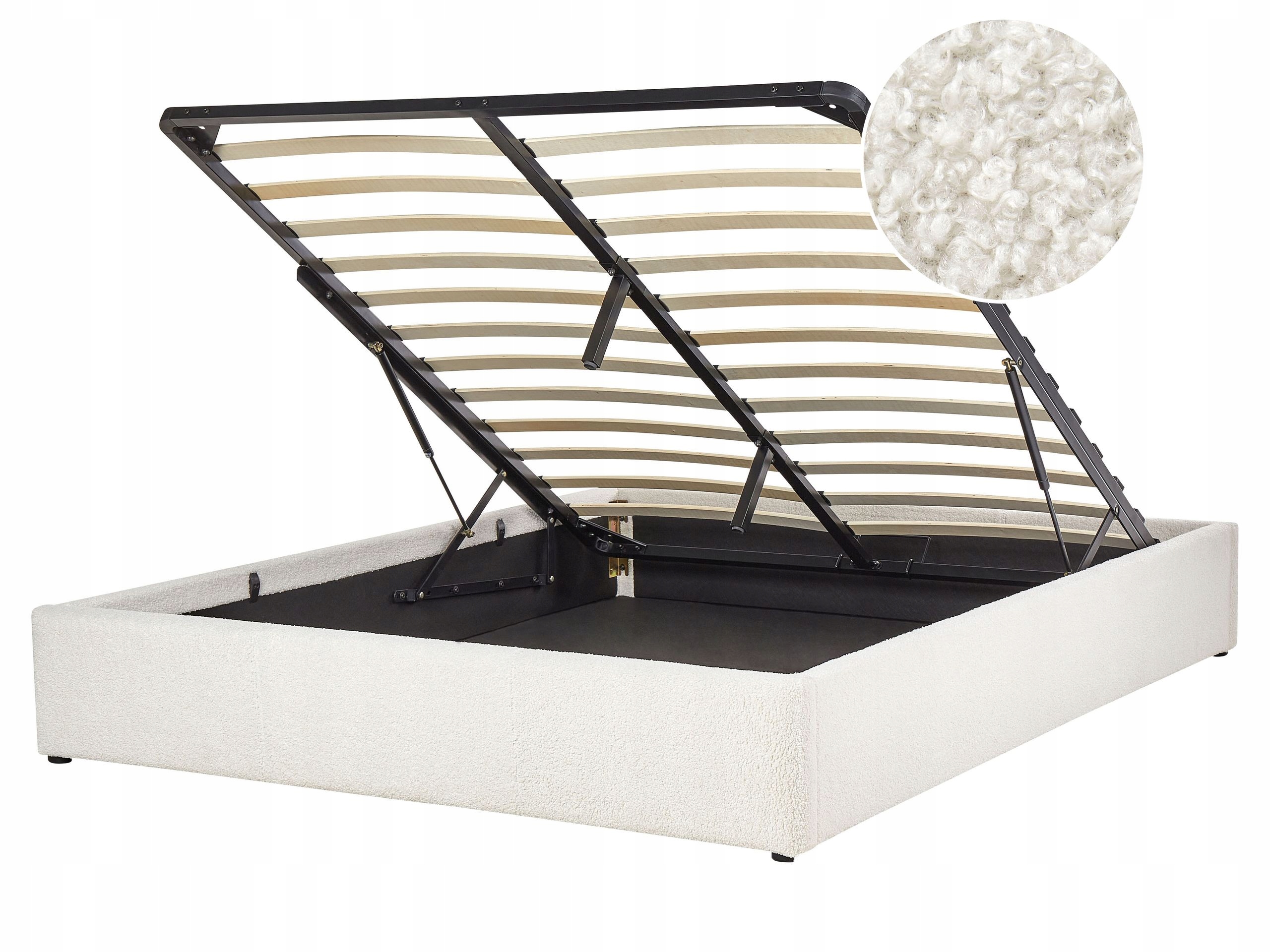 Funkcjonalność i przestronny pojemnik na pościel