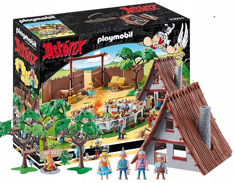 Wymiary i charakterystyka chaty Asterixa