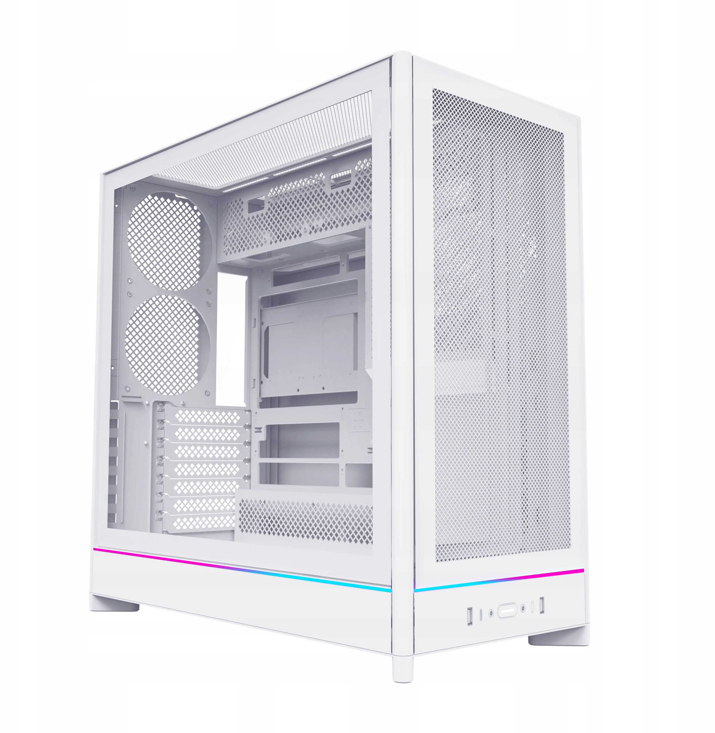 Montech HS01 PC-Gehäuse – Elegancka obudowa Midi Tower w kolorze białym