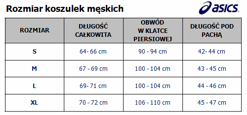 asics rozmiarówka damska asics rozmiarówka damska