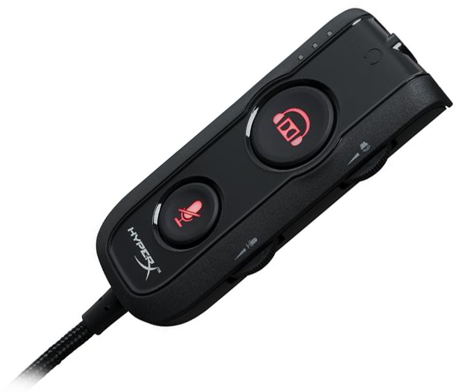 Słuchawki HyperX Cloud Revolver S Headset Czarne Karta dźwiękowa DSP