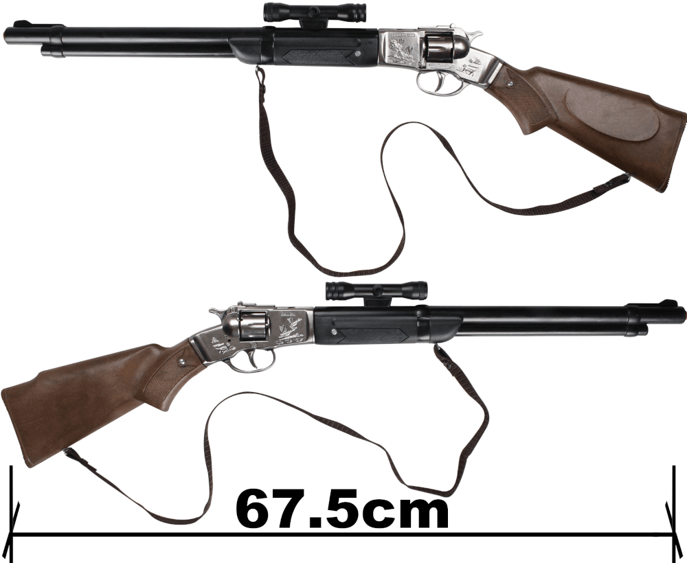 GONHER Metalowa Strzelba Hukowa Na Kapiszony Kowbojska 8 - Strzałowa TOMDORIX