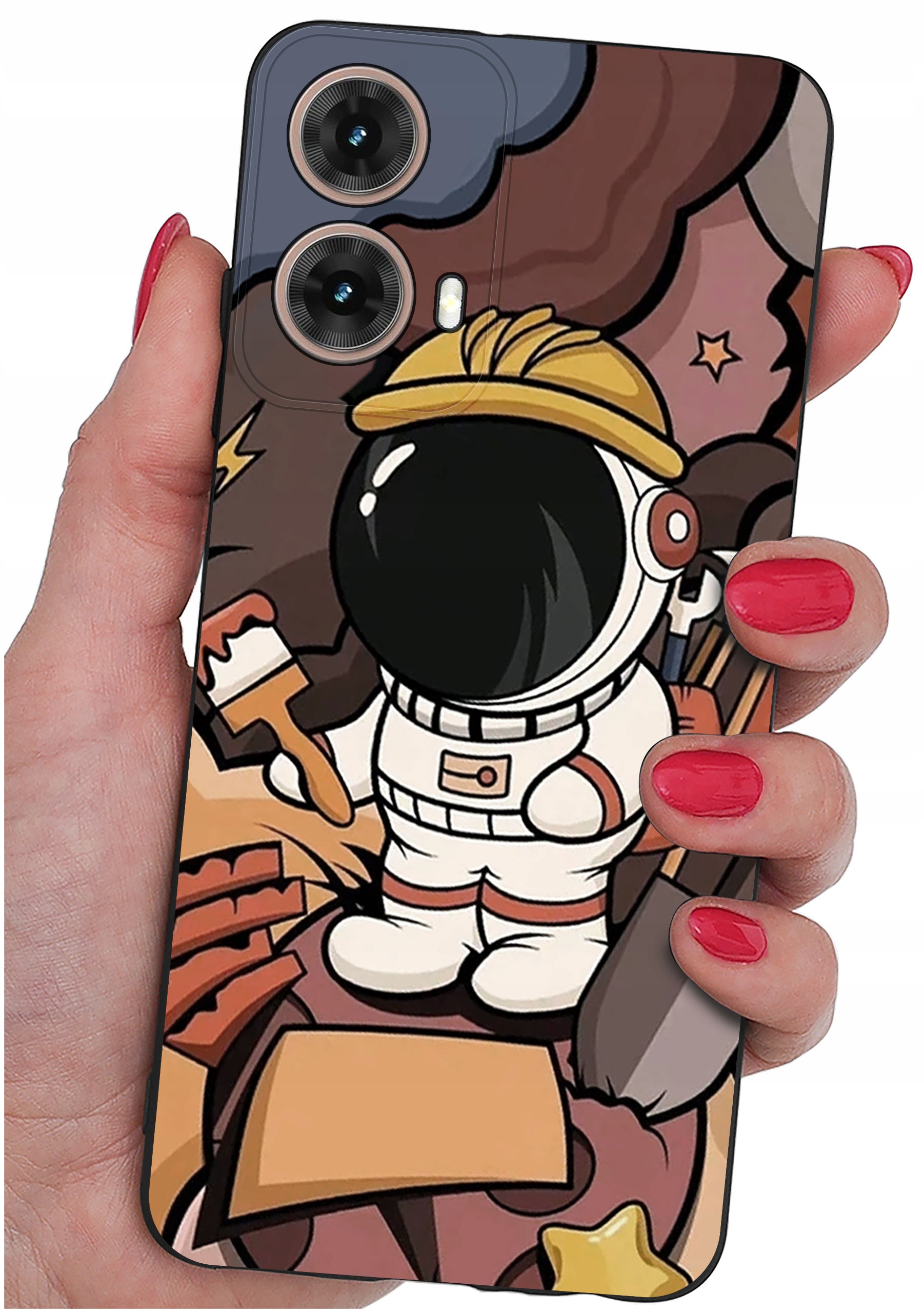Etui do Motorola Moto G85 5G WZORY | SILIKONOWE MATT CASE – Ochrona i styl w jednym