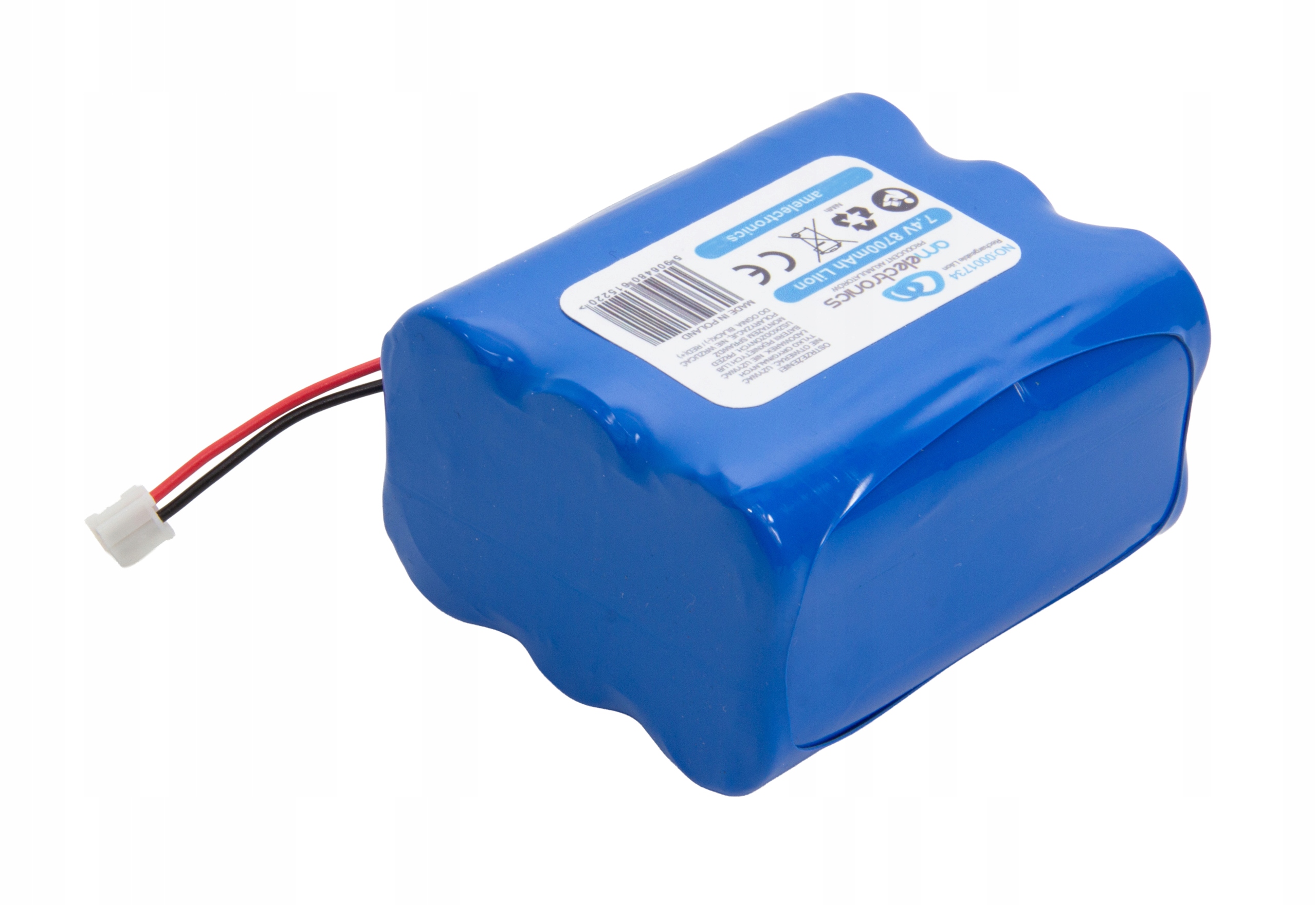 Wydajność i pojemność – 8700 mAh dla długotrwałej pracy