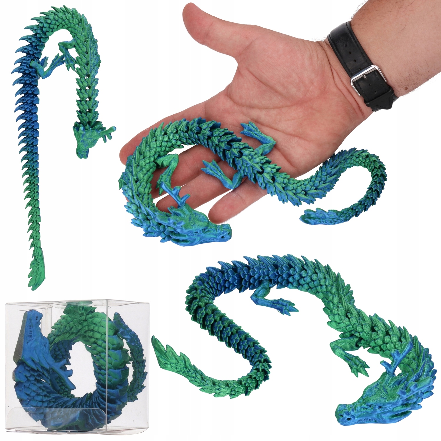 Wymiary figurki – 45 cm długości dla pełnej satysfakcji