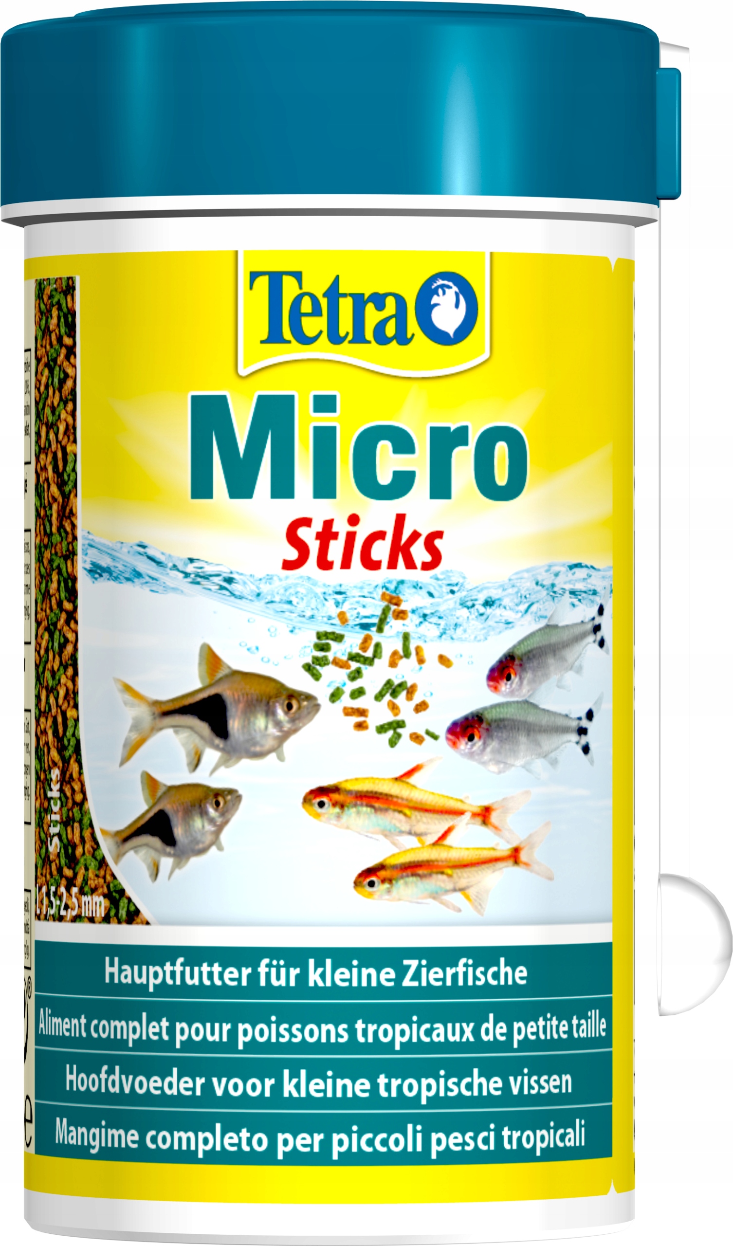 Tetra Micro Sticks 100 ml – Idealny pokarm dla ryb tropikalnych z małymi pyszczkami