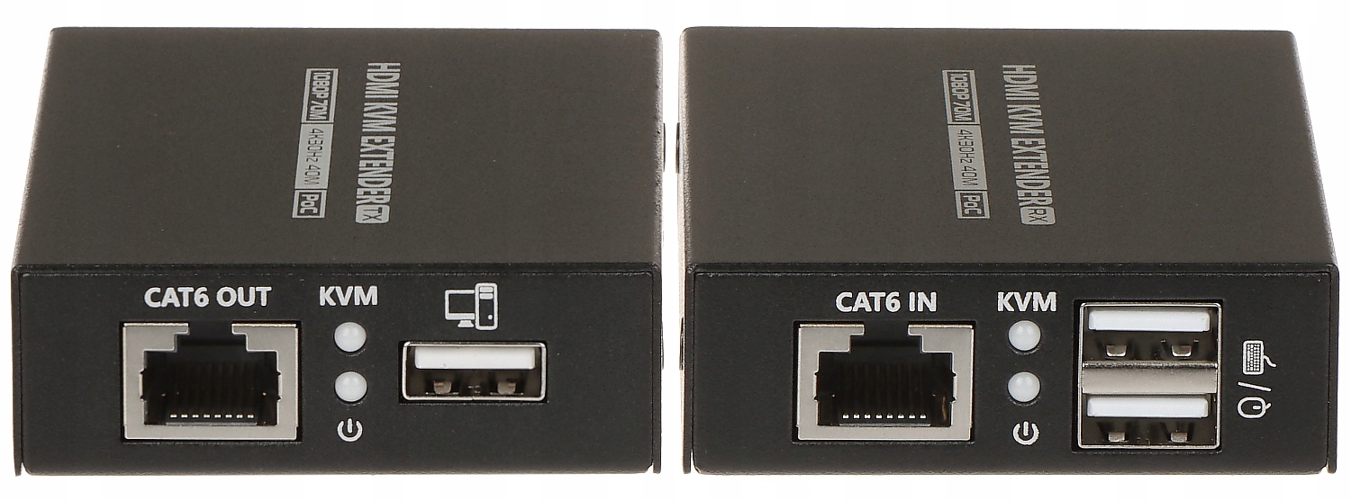 Przedłużenie portu USB 2.0 dla wygodnej obsługi
