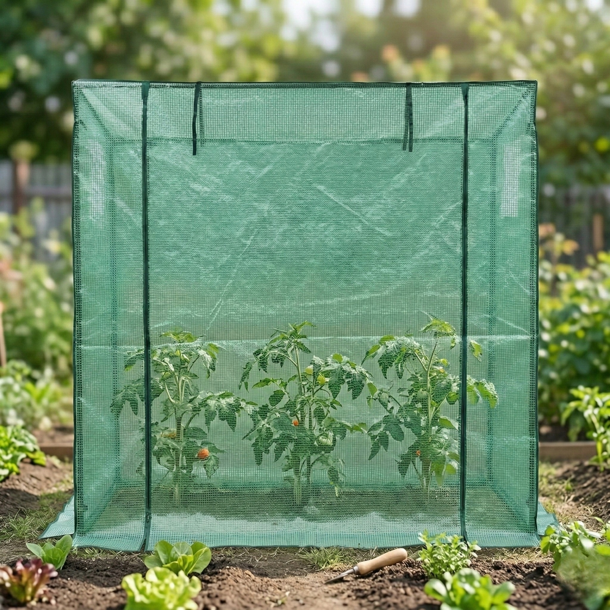 Szklarnia foliowa TEVO, 200 x 77 cm – Idealne rozwiązanie dla Twojego ogrodu