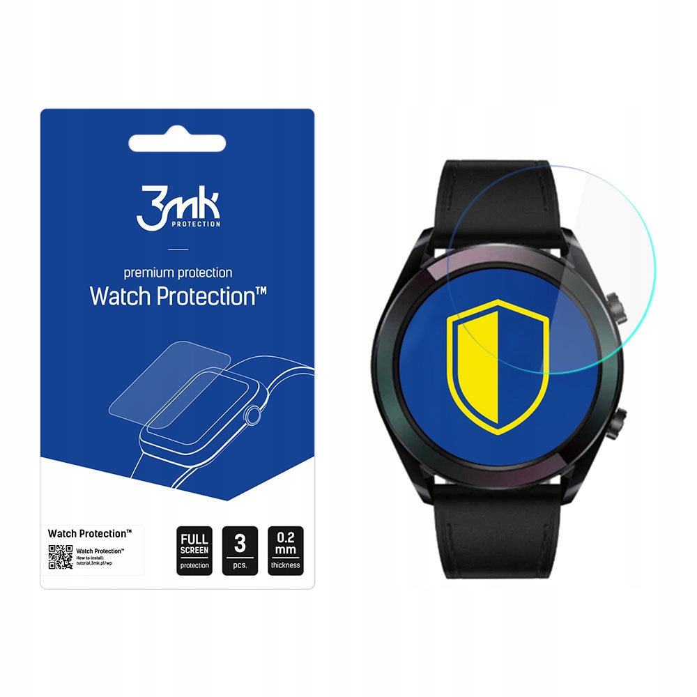 HUAWEI WATCH GT ELA-B19 - 3MK WATCH PROTECTION FLEXIBLEGLASS – Ochrona Twojego smartwatcha