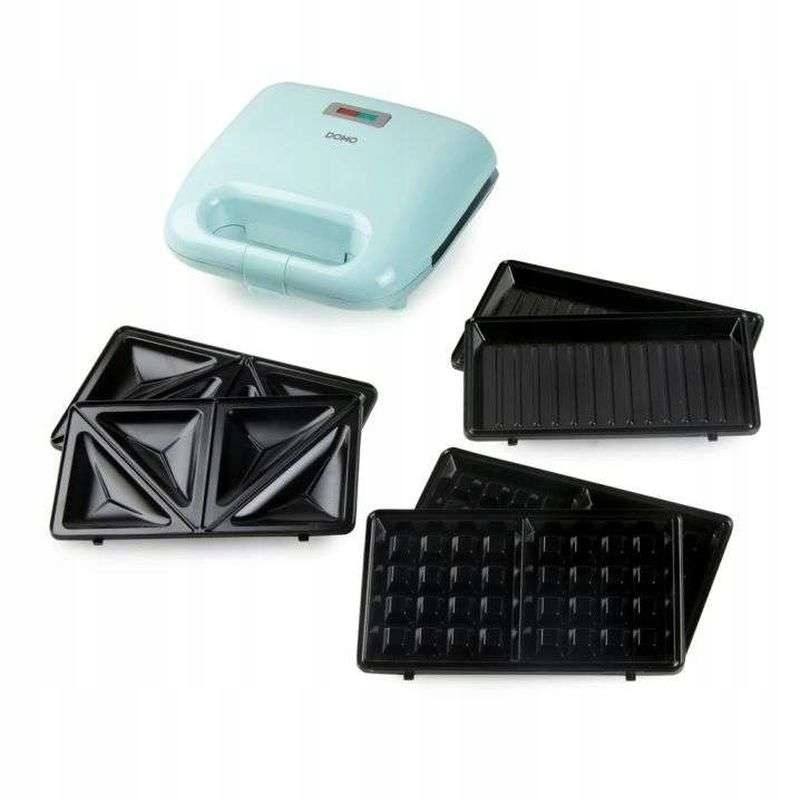 Wymienne płytki do kanapek, gofrów i grilla panini