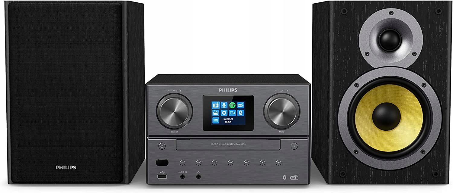 Wieża stereo Philips TAM8905/10 – Muzyka w najlepszym wydaniu