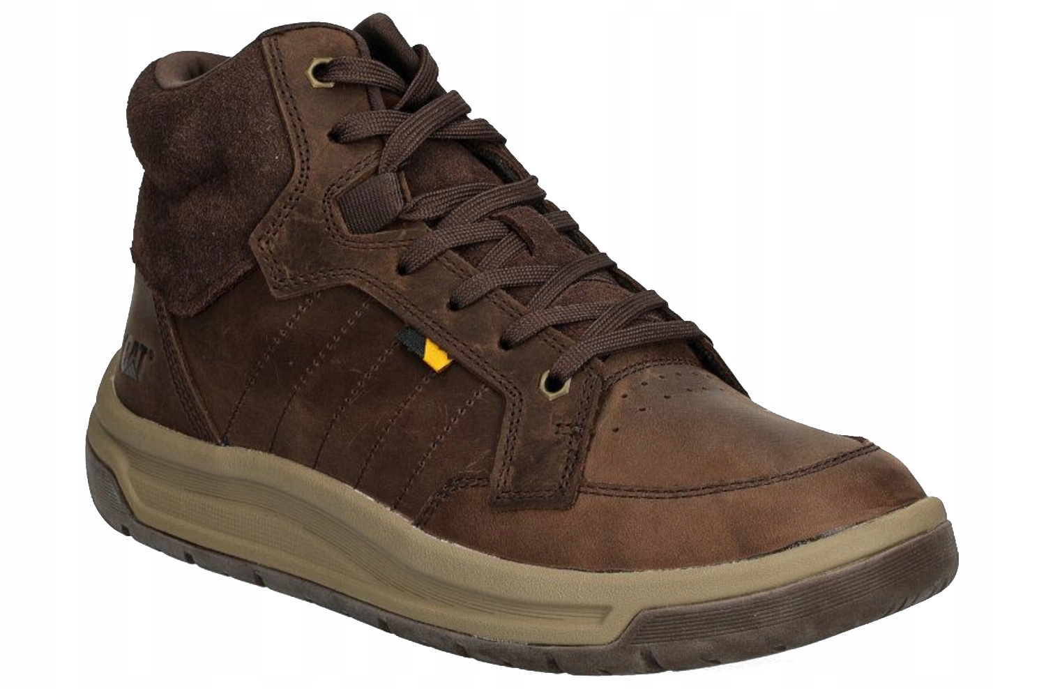 Caterpillar Apa Cush Mid P725923 – Męskie trzewiki w kolorze brązowym