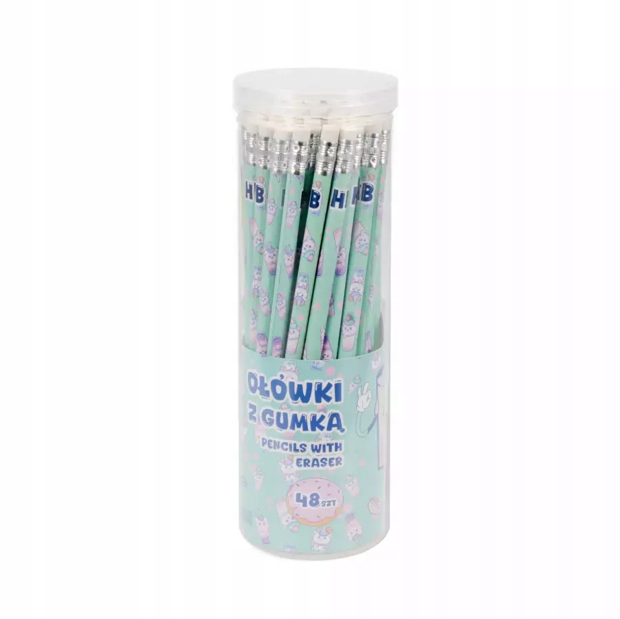 Przeźroczysta tuba – Wygodne przechowywanie ołówków