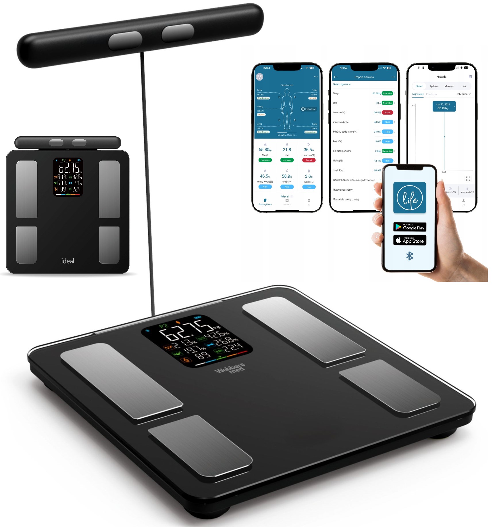 Waga Łazienkowa Bluetooth Analityczna Inteligentna – Twoje zdrowie w zasięgu ręki!