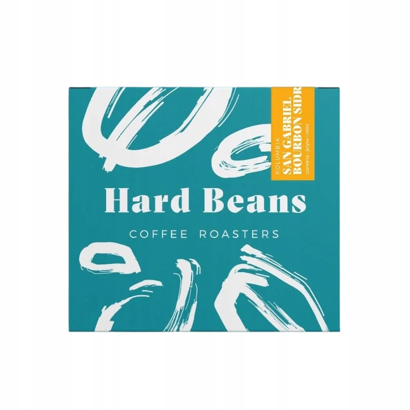 Hard Beans - Kawa ziarnista Kolumbia San Gabriel Bourbon Sidra 250 g