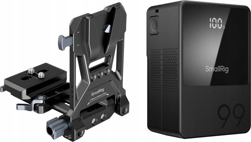 SmallRig VB99 mini V Mount Battery Kit (3580 + 4064) – Kompaktowe zasilanie dla profesjonalistów