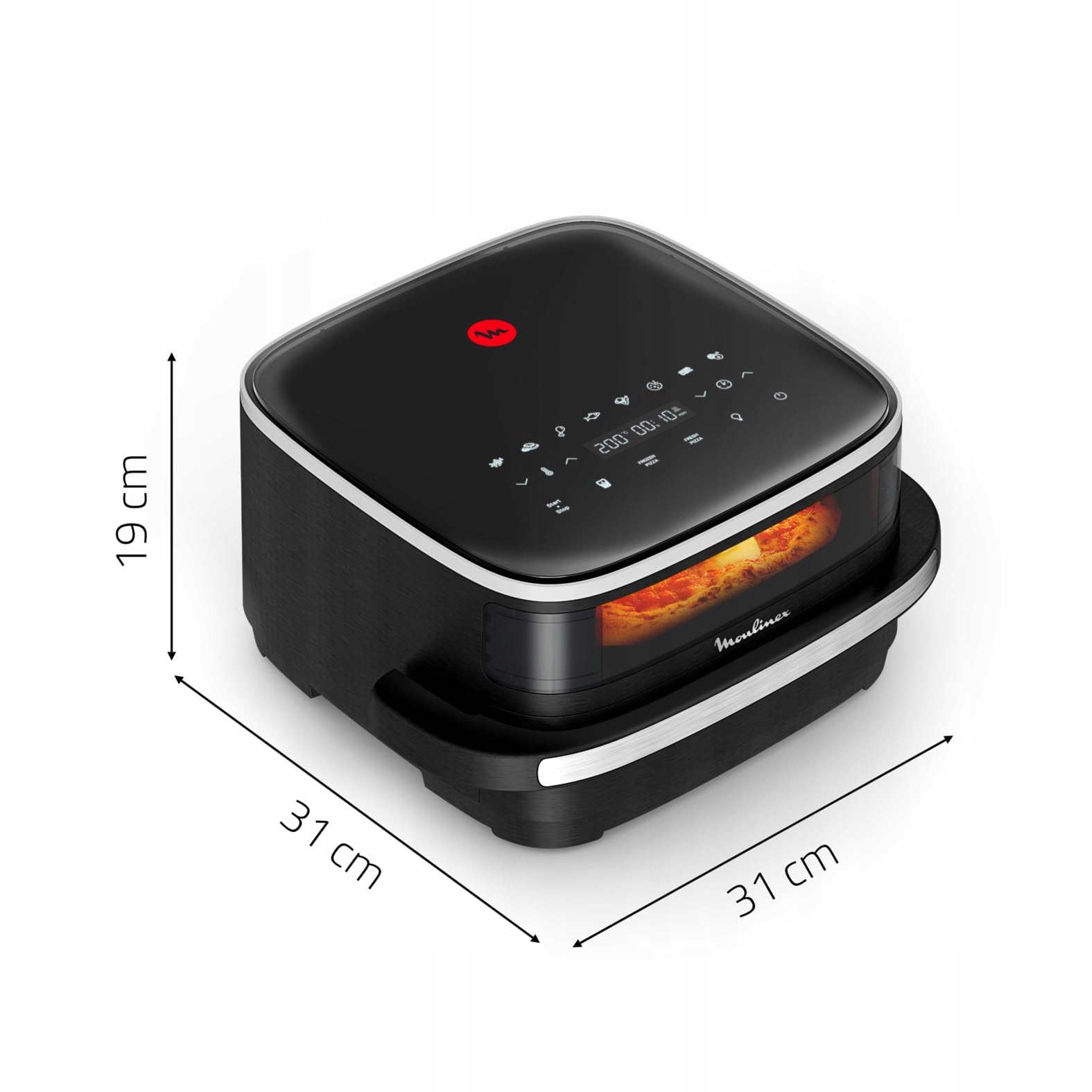 XL pojemność – Idealna do przygotowywania potraw dla całej rodziny