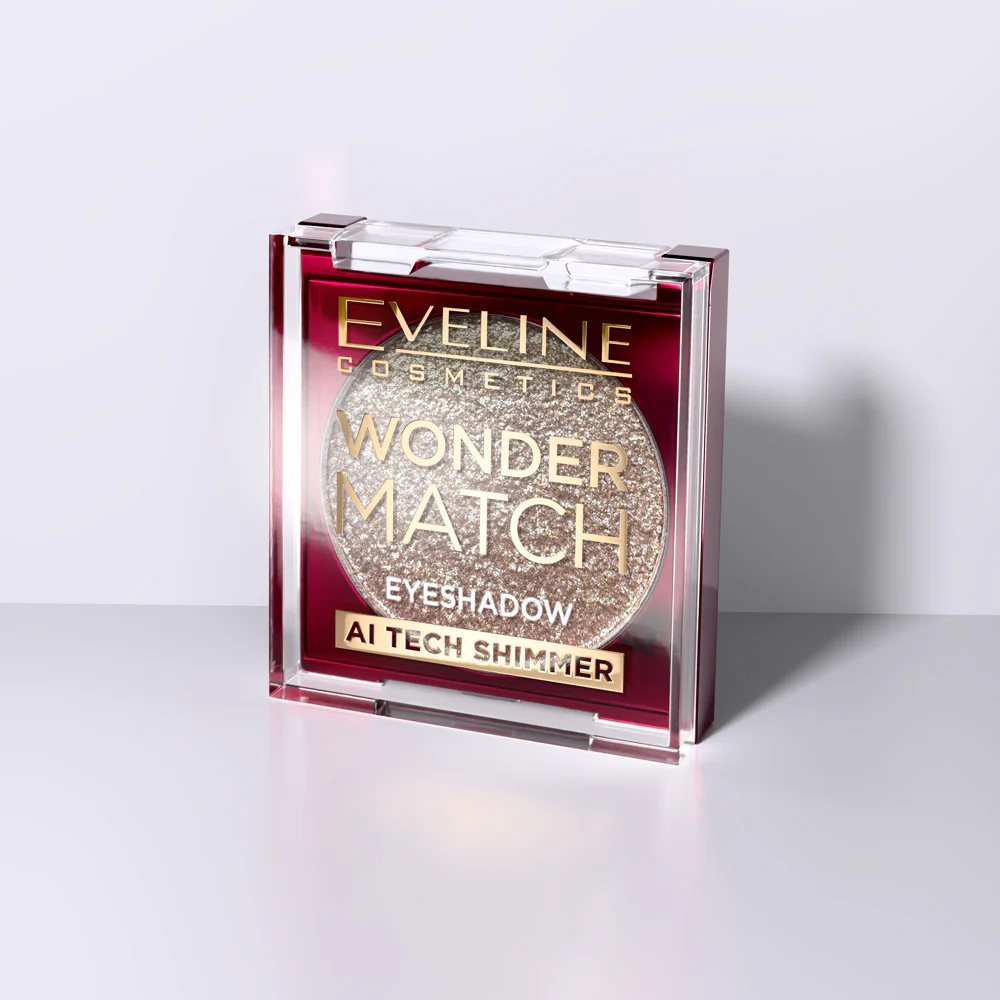 Eveline Wonder Match Błyszczący cień do powiek nr 10 Moon Sparkle – Idealny wybór dla Twojego makijażu