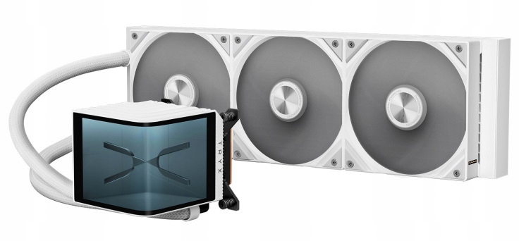 TRYX PANORAMA 360 AiO Wasserkühlung – Nowoczesne chłodzenie wodne z wyświetlaczem 3D AMOLED