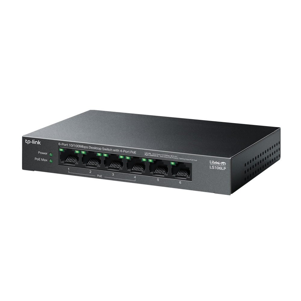 Przełącznik TP-Link LiteWave LS106LP – Wydajne rozwiązanie sieciowe