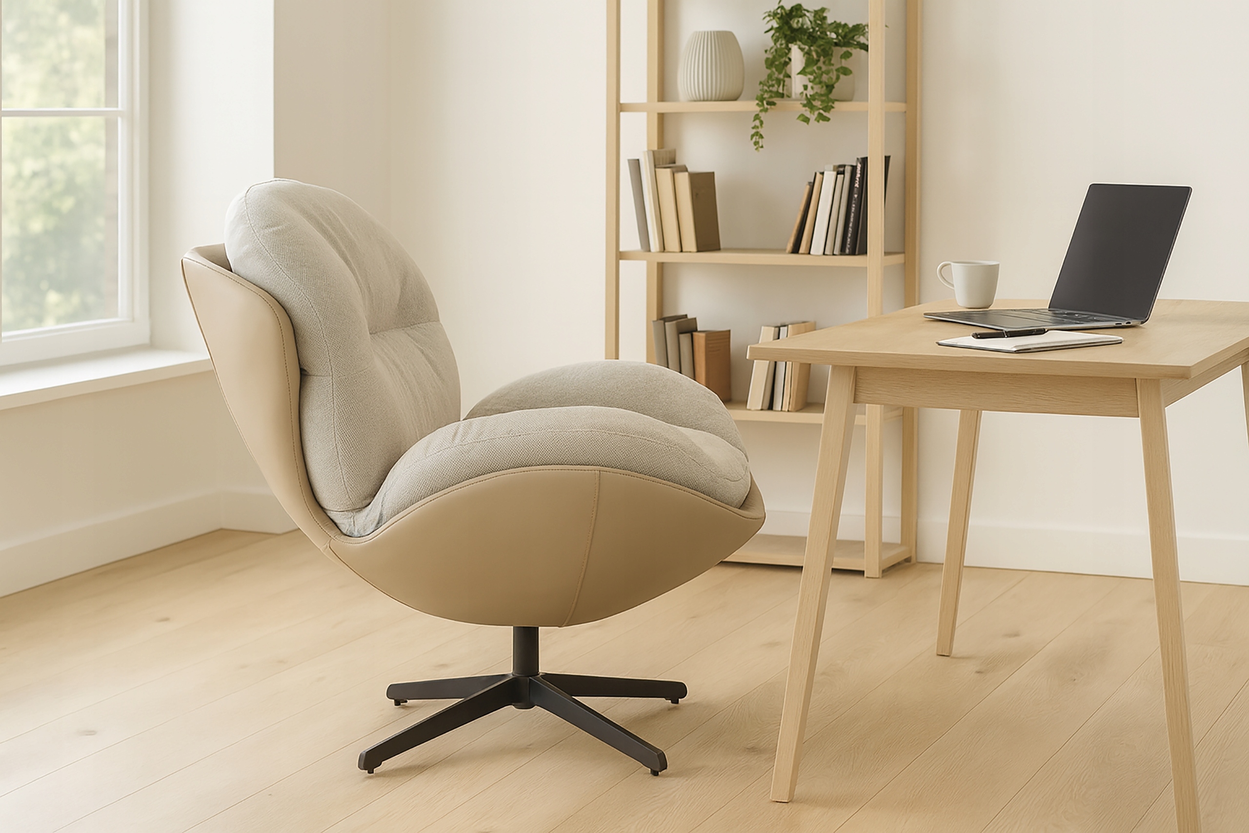 Wygodne siedzisko i profilowane oparcie