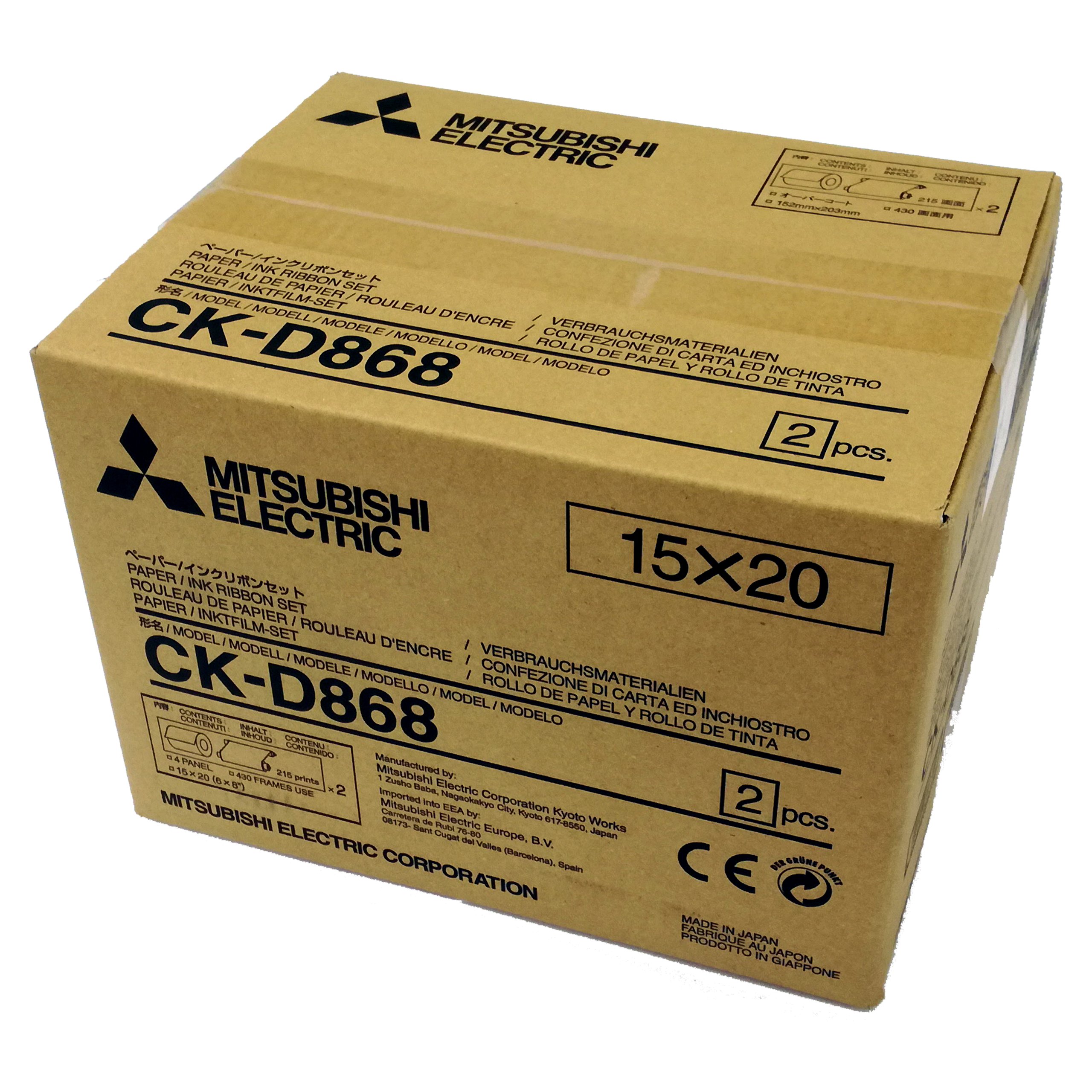 Mitsubishi CK-D868 – Papier fotograficzny do drukarek CP-D80DW i CP-D90DW