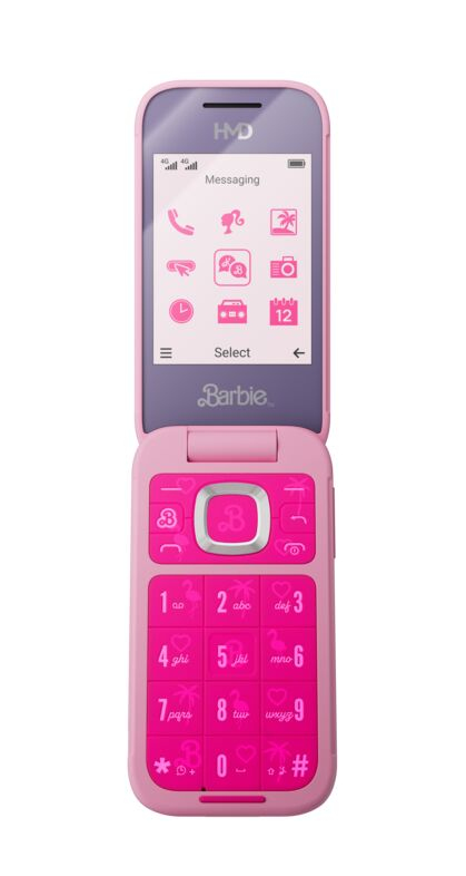 Telefon komórkowy HMD BARBIE PHONE 64GB DS 4G PINK – Stylowy wybór dla miłośników Barbie