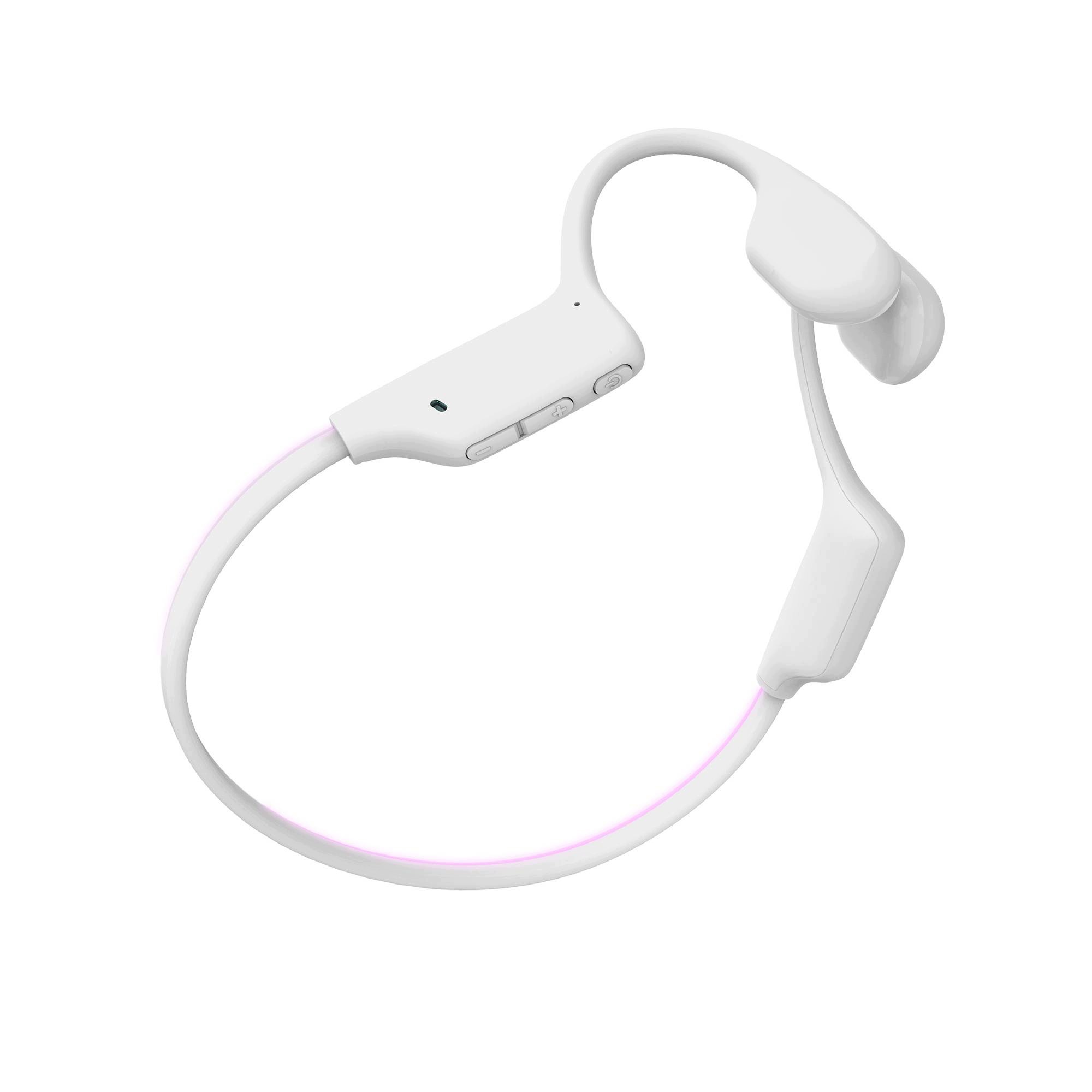 Bezprzewodowe douszne AquaSport Earphones Białe – Idealne do aktywności sportowych