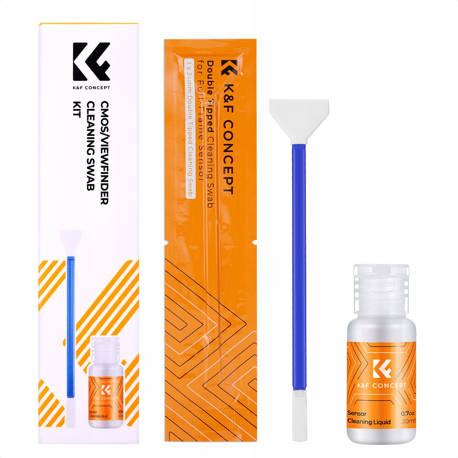 Zestaw Do Czyszczenia Matrycy 24mm Full Frame Wizjera K&F – Idealne rozwiązanie dla Twojego aparatu