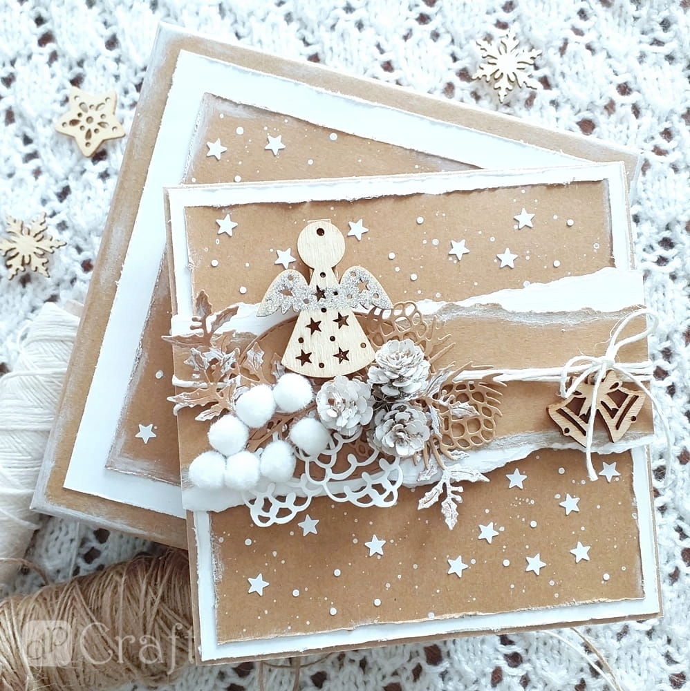 Magia świąt z białymi jagodami