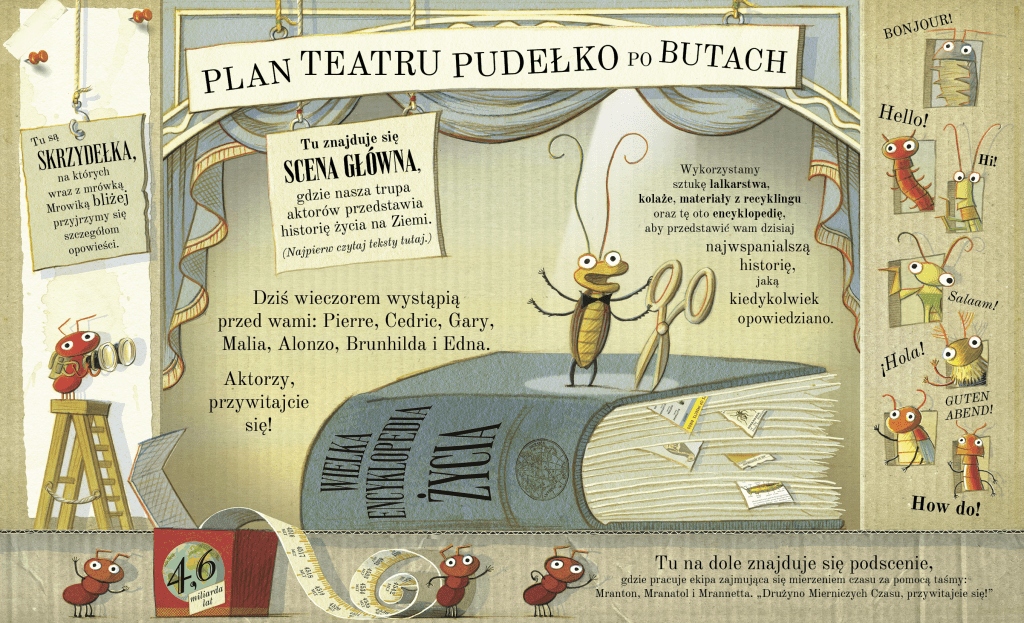 Ilustrowana opowieść popularnonaukowa dla dzieci