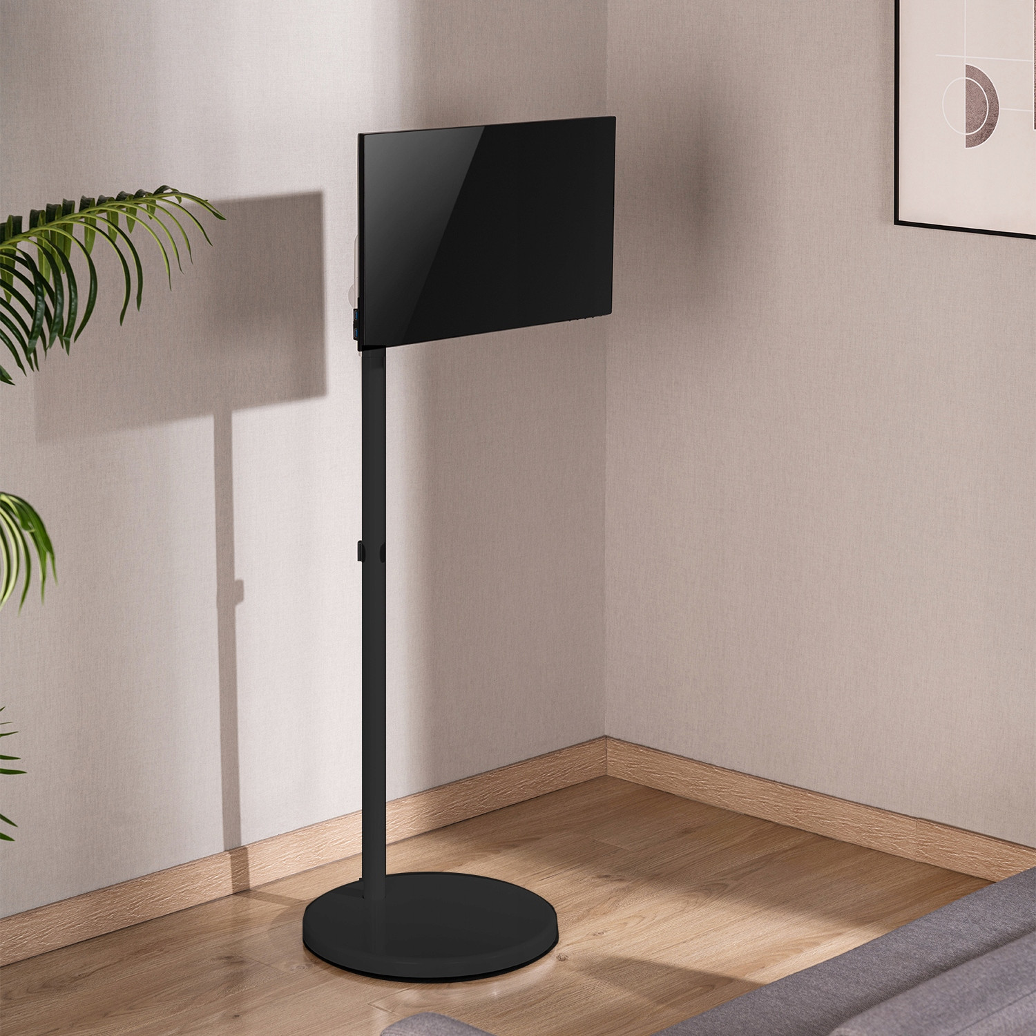 Mobilny stojak podłogowy na monitor/TV Maclean MC-970B – Wysoka jakość i funkcjonalność